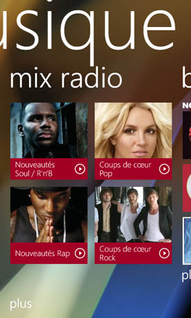 Nokia Lumia 720 musique