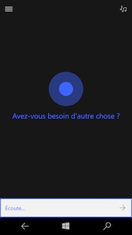 Windows 10 interface