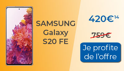 Samsung Galaxy S20 FE à 420? chez Rakuten