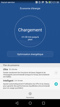 Huawei P8 Lite : Gestionnaire téléphone