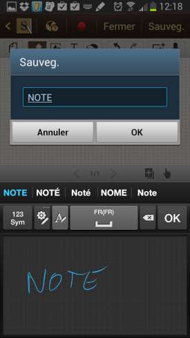Samsung Galaxy Note 2 : test reconnaissance