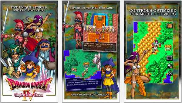 L’excellent RPG classique Dragon Quest IV arrive sur iOS
