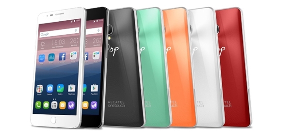 Alcatel OneTouch POP Up : un smartphone avec cadre métallique à moins de 200 euros (IFA 2015)
