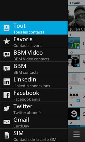 BlackBerry Z10 : système d'exploitation