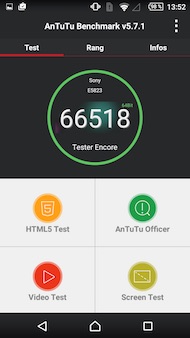 Sony Xperia Z5 Compact performance