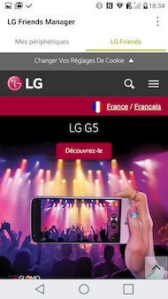 LG G5 interface