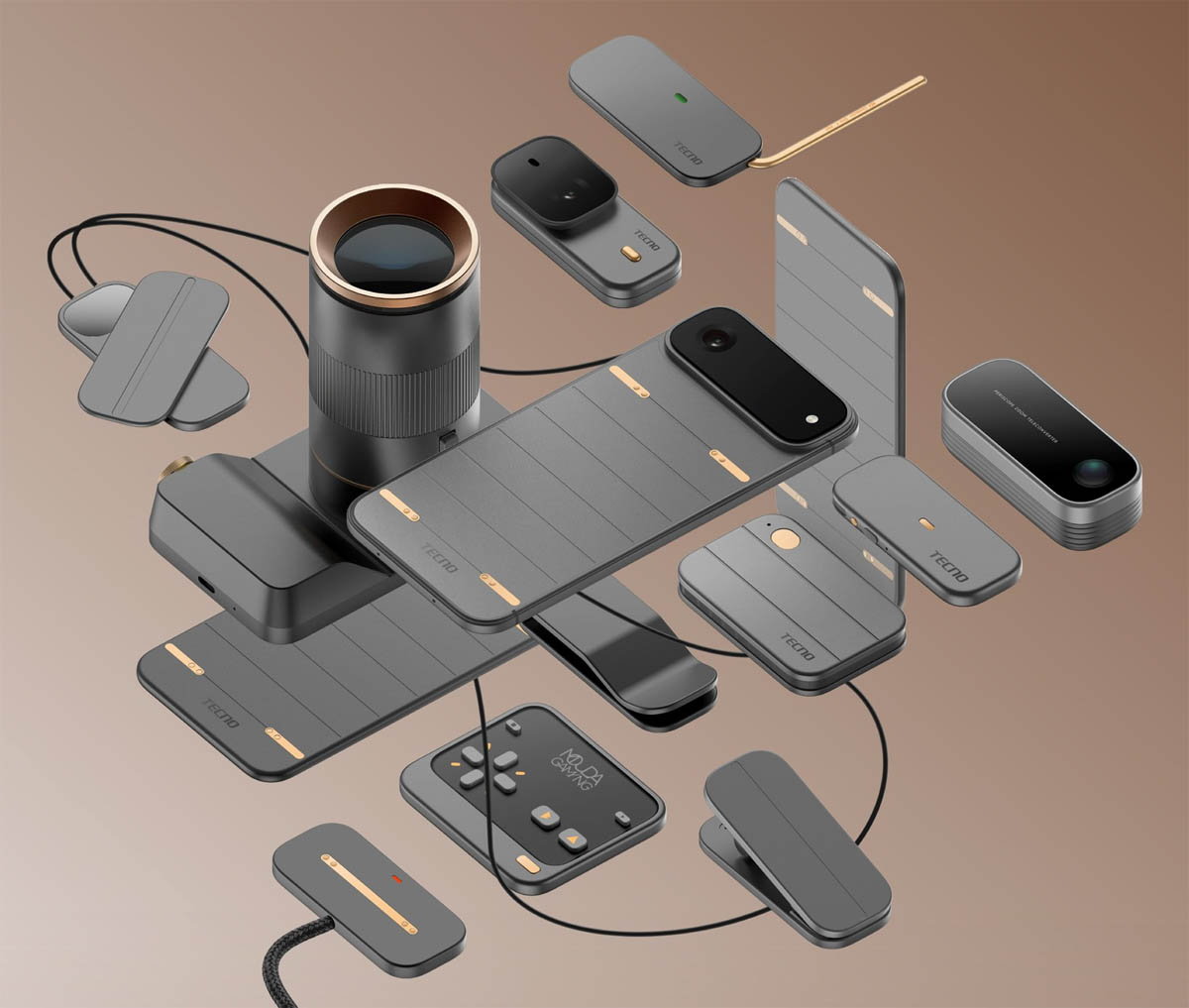 Tecno Concept smartphone modulaire