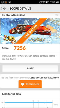 Lenovo K5 : 3DMark