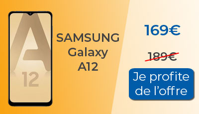 Le Samsung Galaxy A12 est soldé à 169?