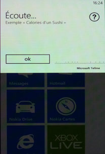Test Nokia Lumia 710 : reconnaissance vocale