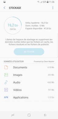 Samsung Galaxy S8 performances