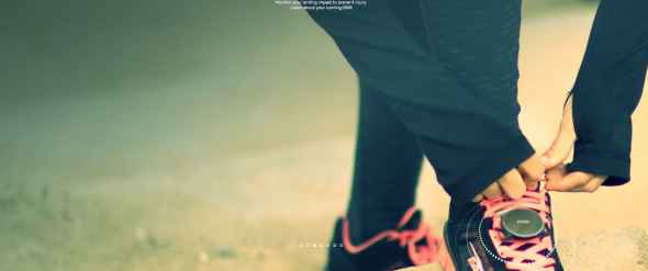 Moov attaché aux pieds