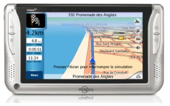 Mappy lance son 1er GPS