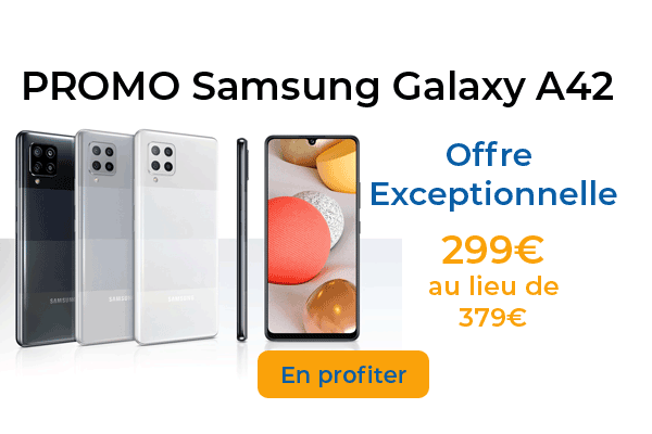 Le prix du Samsung Galaxy A42 5G chute à moins de 300€