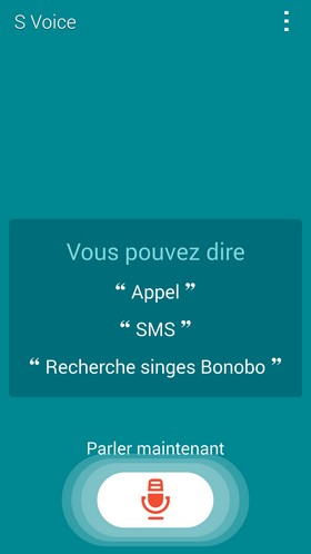 Samsung Galaxy S5 : interface Touchwiz