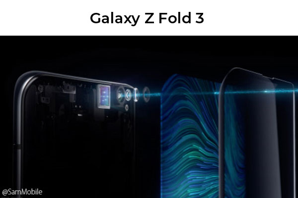 Le Galaxy Z Fold 3 pourrait bien être le premier smartphone pliant à intégrer un capteur photo frontal sous l’écran