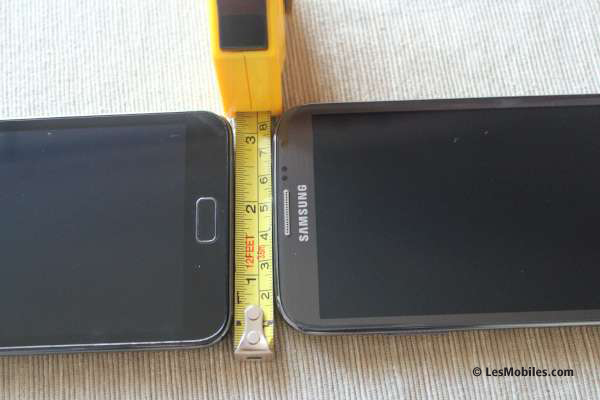Comparaison des deux Galaxy Note