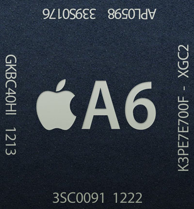 Test iPhone 5 : chipset Apple A6