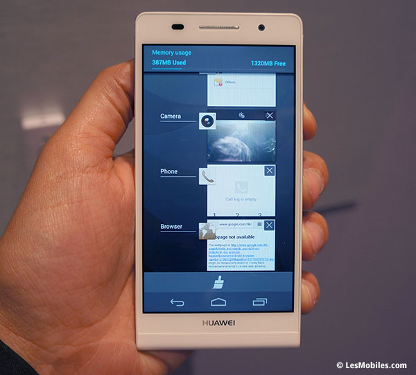 Huawei Ascend P6 : Android 4.4 KitKat arrive, accompagné d'Emotion UI 2.3