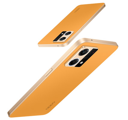 Oppo Reno7 angle