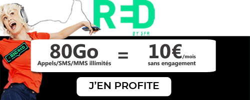 Forfait RED 80Go