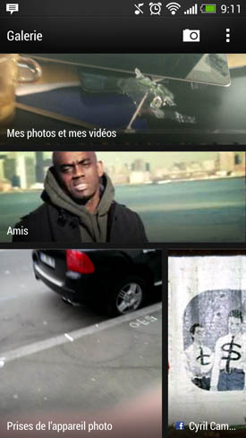 HTC One : galerie