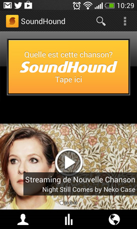 HTC Desire 500 : soundhound