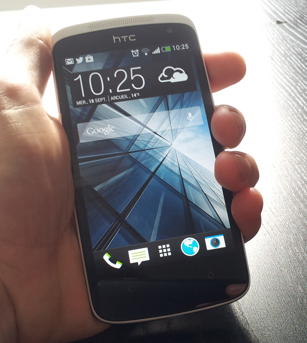 HTC Desire 500 : prise en main