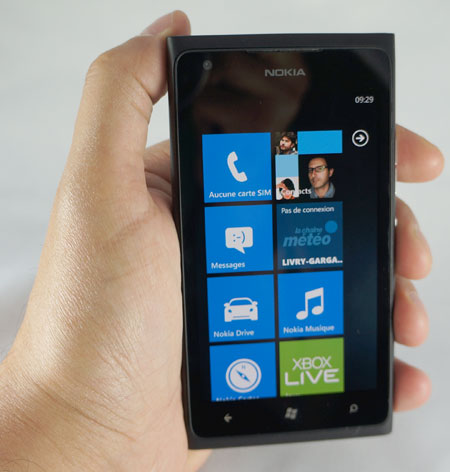 Test Nokia Lumia 900 : réactivité
