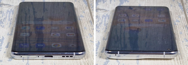 Connectique de l'Oppo Find X5 Pro