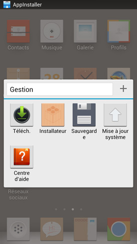 Huawei Ascend P2 : outils