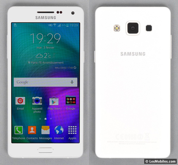 Galaxy A5 prise en main