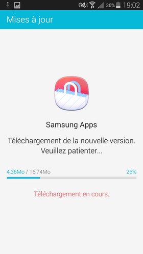Samsung Galaxy S5 : interface Touchwiz