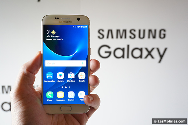 Samsung officialise le Galaxy S7 (MWC 2016)