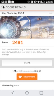 LG G5 performances