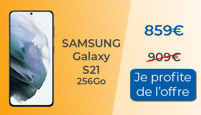 Le Samsung Galaxy S221 256Go au prix du 128Go