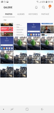 Samsung Galaxy J6 interface
