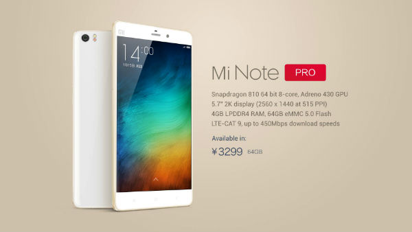 Le Xiaomi Mi Note Pro révèle la vraie puissance du Snapdragon 810