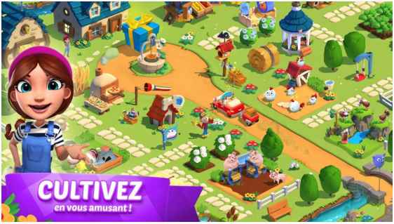 Gameloft présente son jeu de ferme social : Country Friends