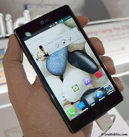 Prise en main du LG Optimus G