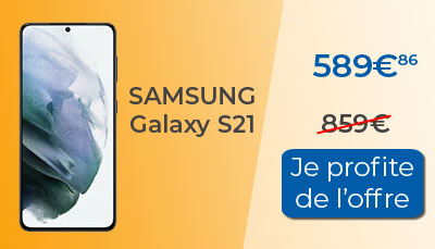 Le Samsung Galaxy S21 à 589? chez Rakuten