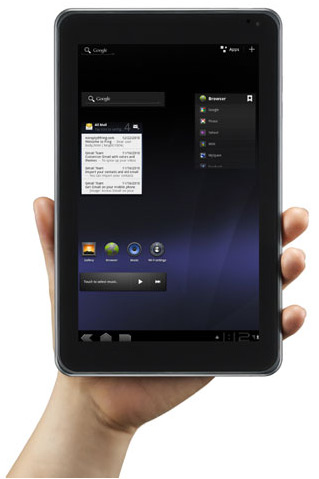 LG officialise sa tablette Optimus Pad (Android 3.0)