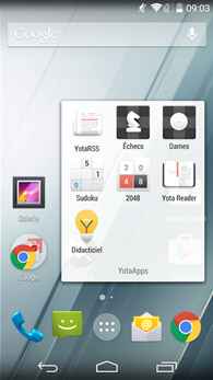 YotaPhone 2 : bureau