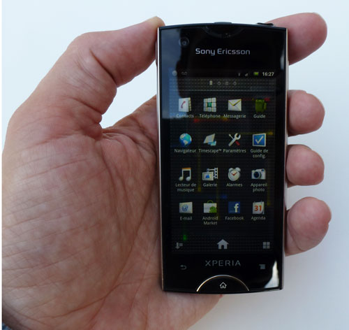 Test Sony Ericsson Xperia Ray 8 mégapixels Android 2.3.4