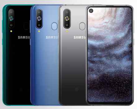 Le Samsung Galaxy A8s et son écran à trou sont officiels