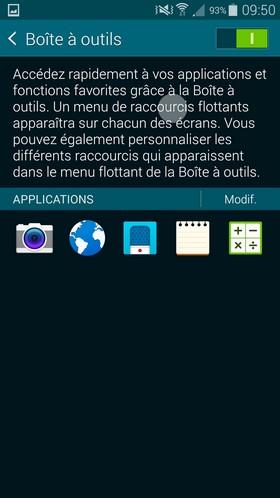 Samsung Galaxy S5 : S Health