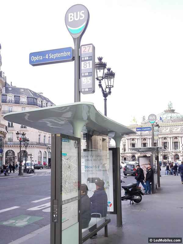 Attendre le bus, ce n'est plus une perte de temps à Paris !