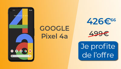 SOldes : Google Pixel 4a à 426?