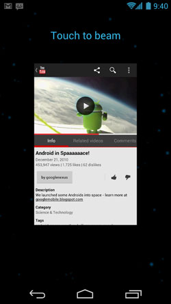  Android 2.4 4.0 ice cream sandwich présentation officielle Google 