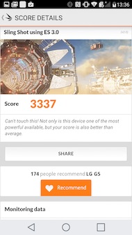 LG G5 performances